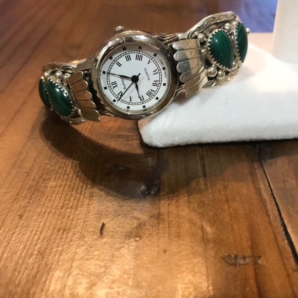 Jewelry - Beautiful sterling silver watch cuff bracelet